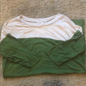 Green & Cream Tee